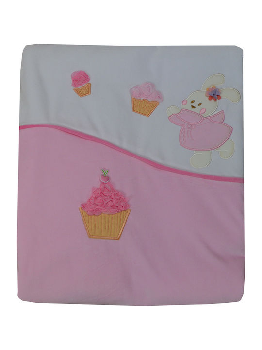 Bebe Stars Κουβέρτα Αγκαλιάς & Λίκνου Cupcake 90x110εκ.