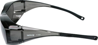 Yato Safety Glasses with Gray Tint Lenses