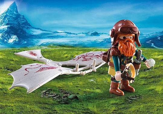 Playmobil Ritter Fliegende Maschine der Zwerge für 5+ Jahre Jahre
