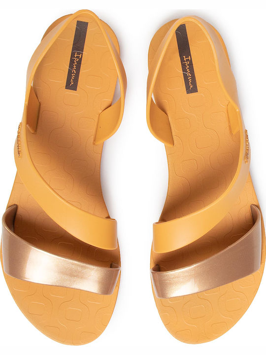 Vibe Women's Flip Flops in Orange Style