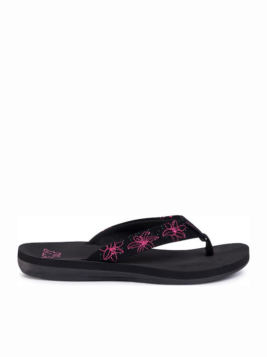 Lagoon Frauen Flip Flops in Schwarz Farbe