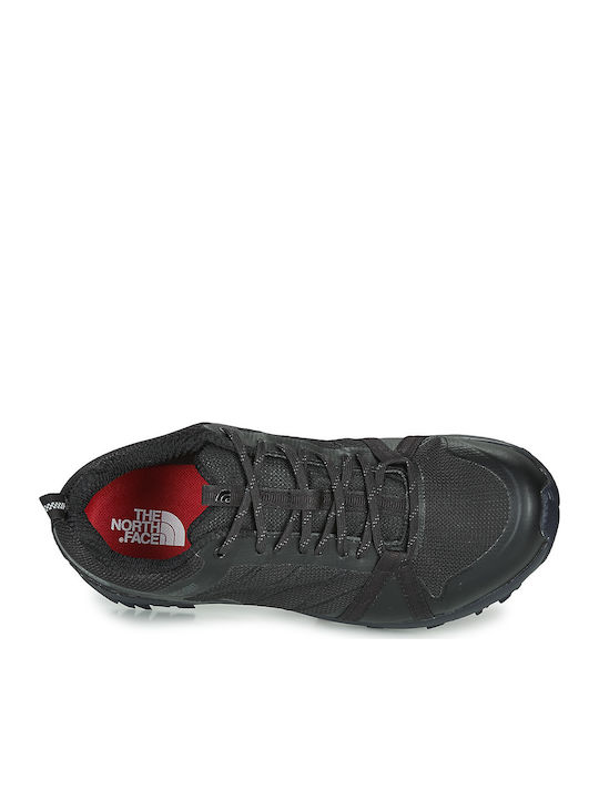 The North Face Litewave Fastpack II Frauen Wanderschuhe Wasserdicht mit Gore-Tex-Membran Schwarze