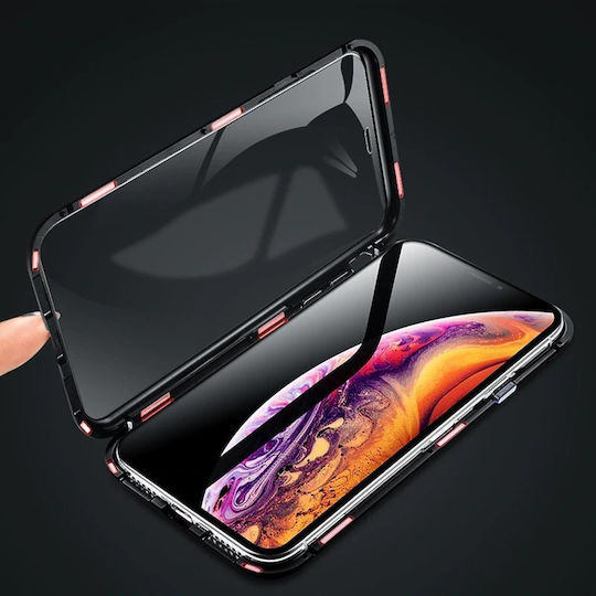 360 Full Cover Μεταλλικό 0.3mm Μαγνητικό Μαύρο (iPhone 11 Pro Max)