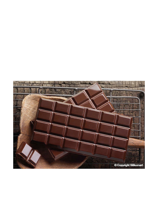 Silikomart No Coating Silicone Chocolates 24 Cups Baking Pan Choco Bar SCG036
