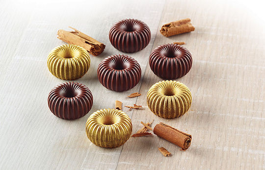 Silikomart Choco Crown SCG49 Formă de Patiserie Bomboane de Ciocolată din Silicon 11 Locuri 1buc
