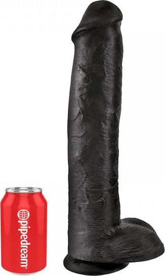 King Cock Dildo realist Negru 38cm