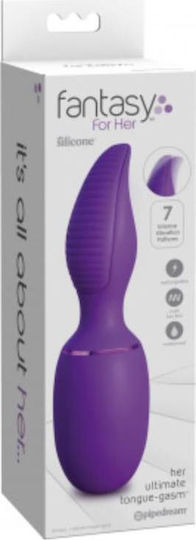 Pipedream Fantasy For Her - Her Ultimate Tongue Vibrator G-Spot 18cm Purple