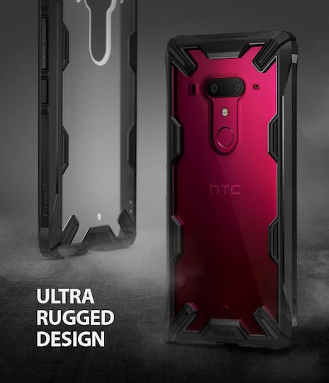 Ringke Fusion-X Back Cover Silicon Negru (HTC U12+)