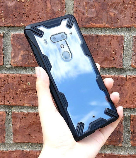 Ringke Fusion-X Back Cover Silicon Negru (HTC U12+)