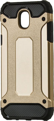 Hurtel – Plastic Back Cover Durable Gold (Galaxy J7 2017)