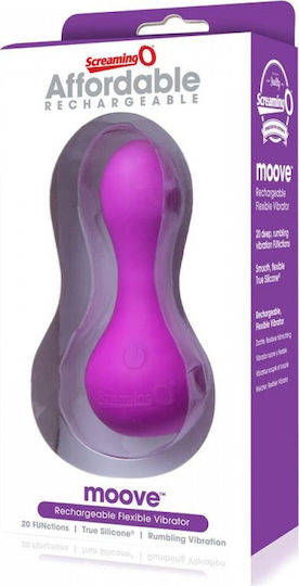 Screaming O Rechargeable Moove Vibe Klassisch Vibrator Purple