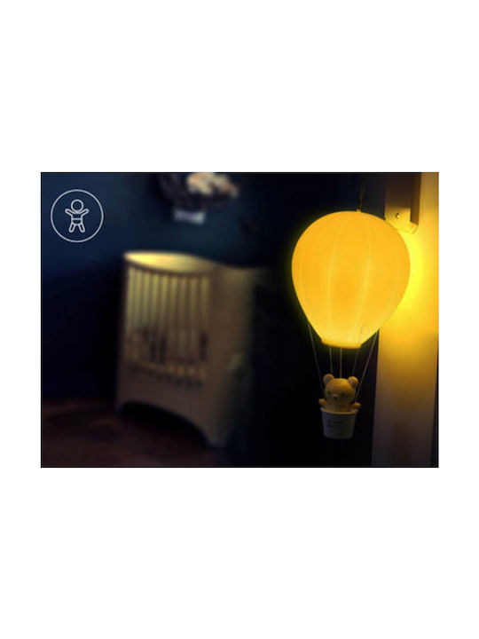 Spacecow Lumini LED Lampă decorativă pentru copii Atingere Balon cu aer cald Galben Spacecow Lumini LED Lampă decorativă pentru copii Atingere Balon cu aer cald Galben