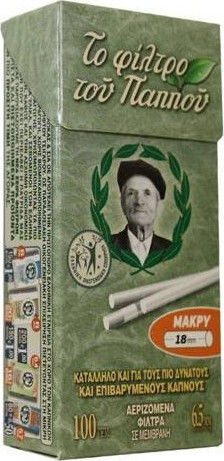 Του Παππού Long Slim 100 Φιλτράκια 40τμχ