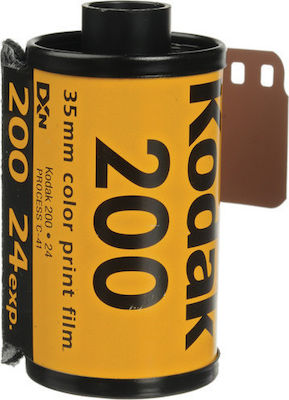 Kodak Color Negative Gold 200 35mm Film Roll 35mm (24 Exposures)