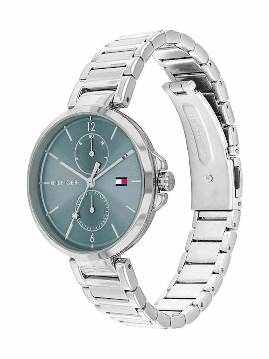 Tommy Hilfiger Angela Women's Watch with Silver Metal Bracelet