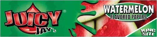 Juicy Jays Watermelon Cigarette Rolling Papers 1+1/4 32 sheets 1pcs