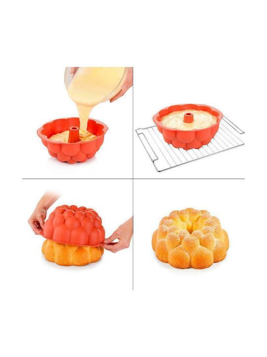 Tescoma Delicia Rasberry Backform Torte Silikon 24x24x10cm 1cm