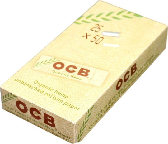 Ocb Organic Hemp Zigarettenpapiere 50 Blätter 25Stück