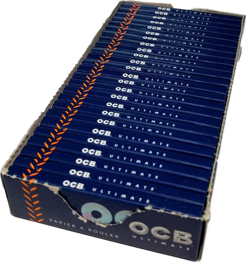 Ocb Ultimate Χαρτάκια Στριφτού Τσιγάρου Slim 50 φύλλα 1τμχ