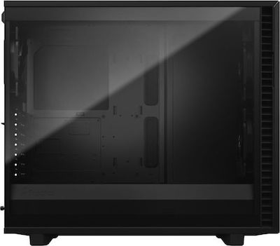 Fractal Design Define 7 Light Tempered Glass Gaming Midi Tower Κουτί Υπολογιστή με Πλαϊνό Παράθυρο Γκρι