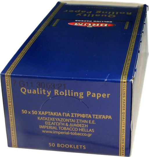 Drum Blue Foițe de Țigări Rulate 50 foi 50buc