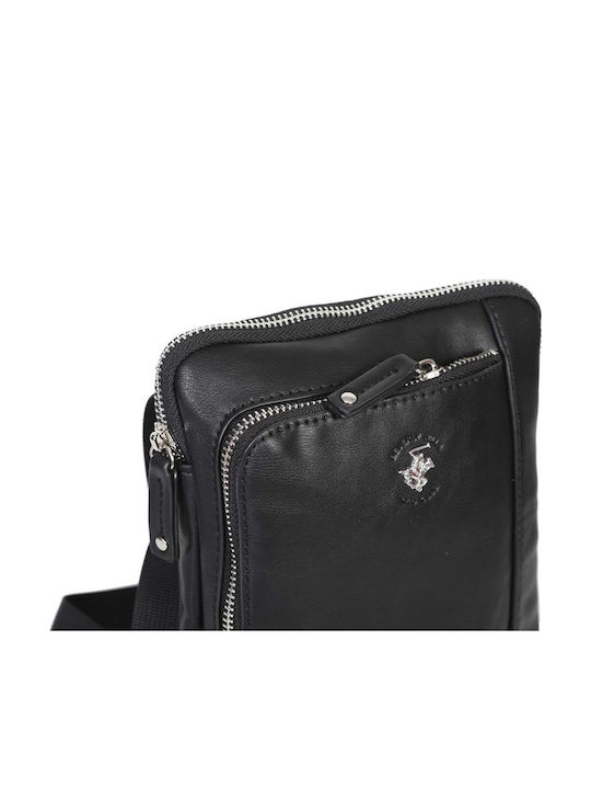 Leather Men's Bag Shoulder / Crossbody Black