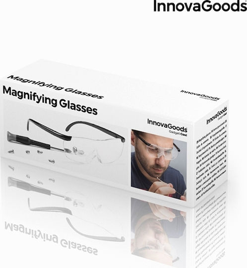 InnovaGoods Safety Glasses for Protection with Transparent Lenses 1pcs