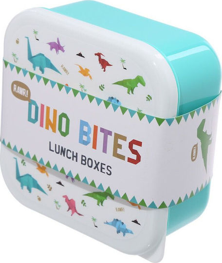 Puckator Plastik Kinder Lunchset Dinosaurier Mehrfarbig