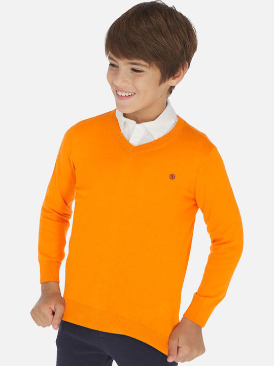 Mayoral Kids Blouse Long Sleeve Orange