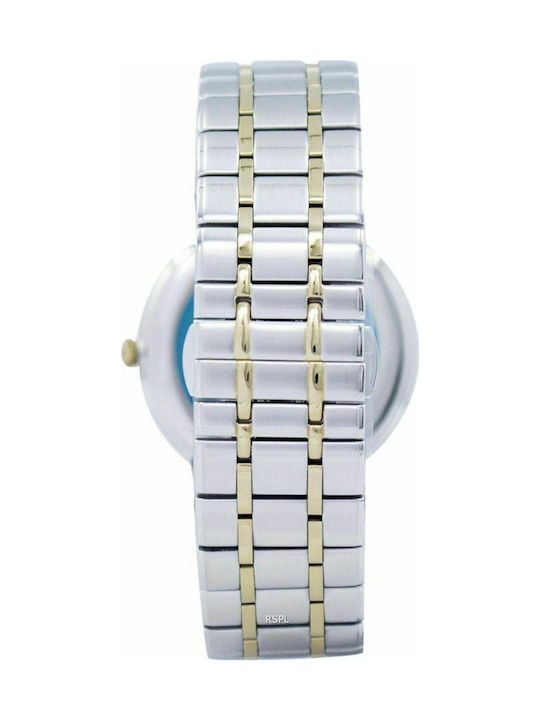 Seiko Premier Watch Battery with Silver Metal Bracelet