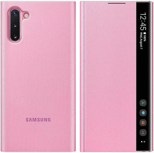 Samsung Book Piele artificială / Plastic Roz (Galaxy Note 10)
