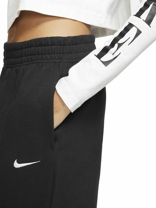 Sportswear Essential High Waist Sweatpants Jogger Fleece Black