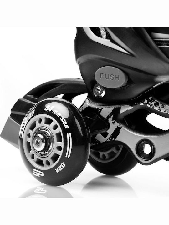 Spokey Quattro Inline Einstellbar Rollers Schwarz Erwachsene/Kinder