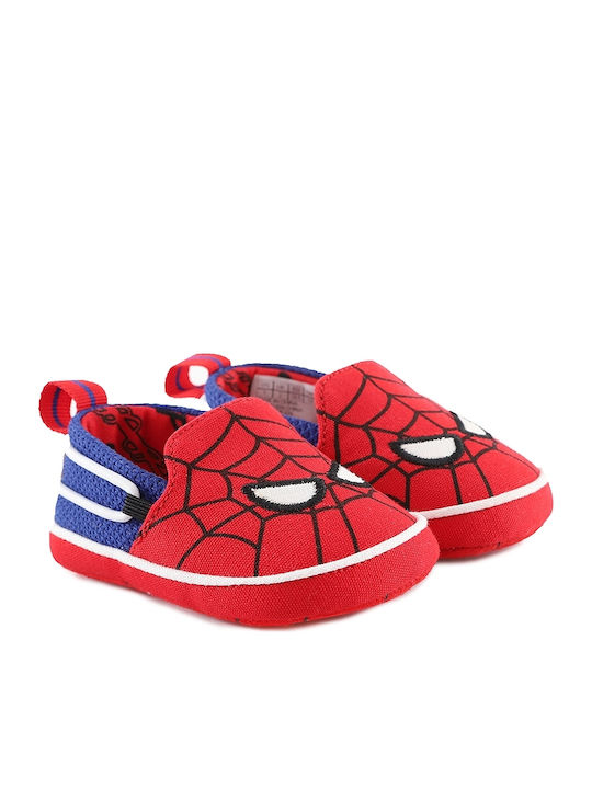 Toms Espadrile pentru bebeluși Roșii Tiny Lima Marvel Spider Man