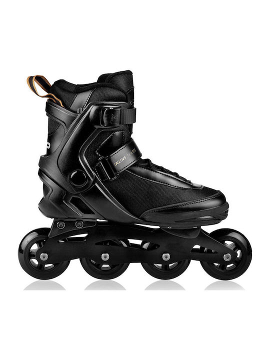Spokey Prime Pro Inline Rollers Μαύρα Ενηλίκων