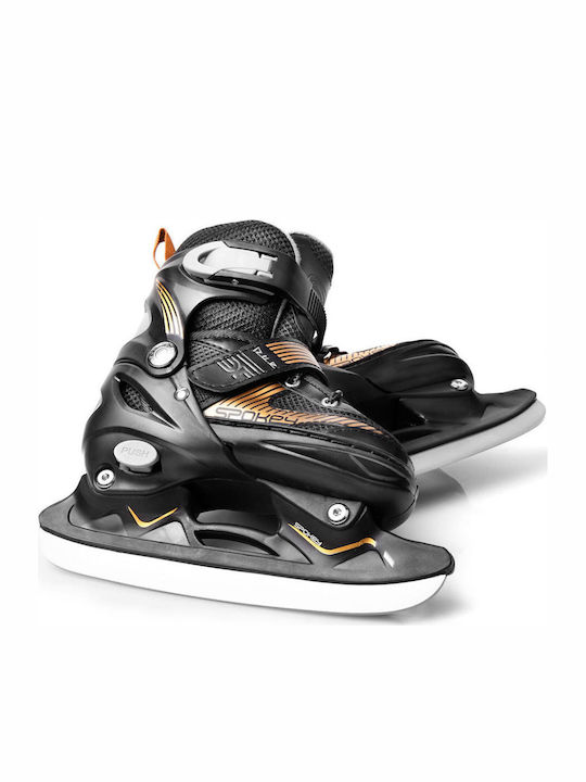 Spokey Due 2IN1 Kids Adjustable Inline Rollers Black
