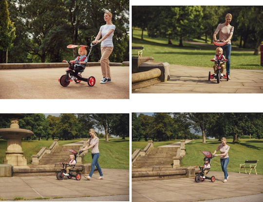 Globber Explorer Foldable & Convertible For 10 Months Red