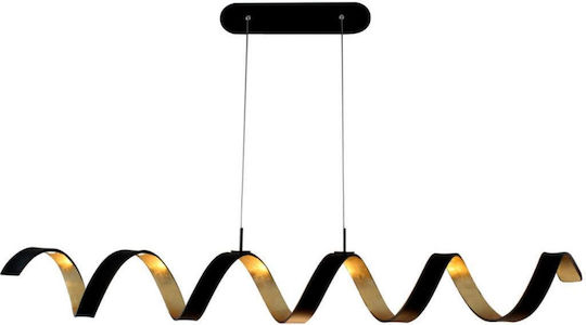 Fan Europe Led-Helix-S6 Ner Deckenleuchte Schwarz LED Riegel