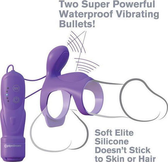 Pipedream Fantasy C-Ringz Ultimate Couples Cage 4cm Purple