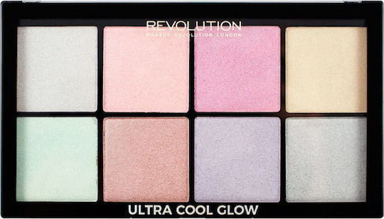 Revolution Beauty Ultra Cool Glow Highlighter Palette for the Body 20gr