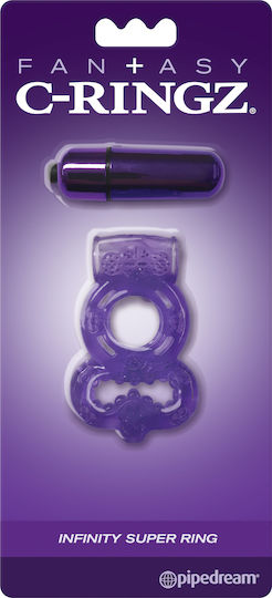 Pipedream Fantasy C-Ringz Infinity Super Cock Ring Cock Violet