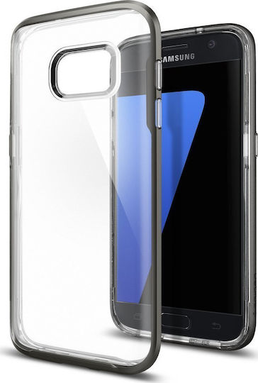 Spigen Neo Hybrid Crystal Back Cover Πλαστικό 0.8mm Μαύρο (Galaxy S7)