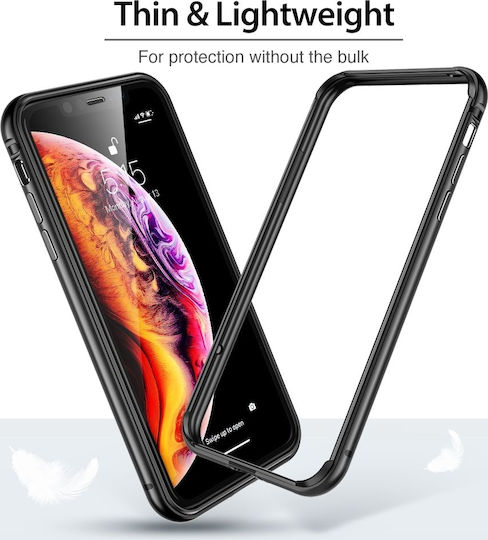 ESR Edge Guard Aluminum Bumper Metalic Negru (iPhone 11 Pro)