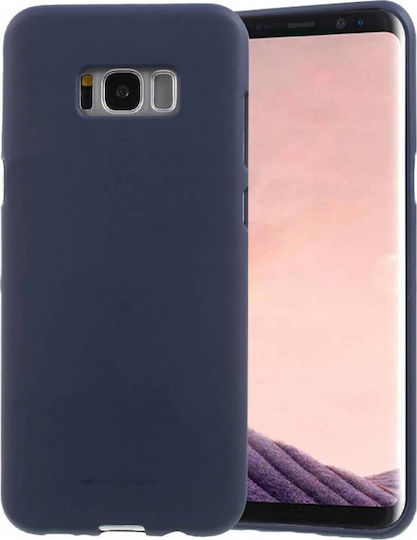 Mercury Soft Feeling Back Cover Silicon Albastru (Galaxy S8)