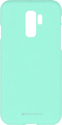 Mercury Soft Feeling Silicone Back Cover Green (Galaxy S9+)