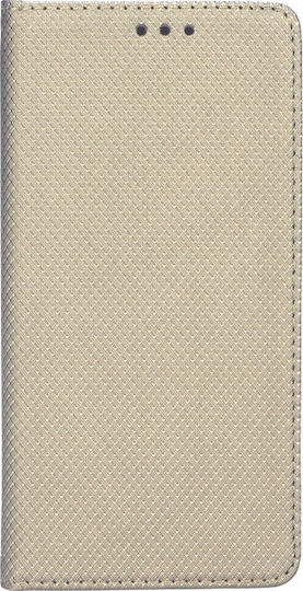 Forcell Smart Magnet Book Δερματίνης Χρυσό (Redmi Note 8T)
