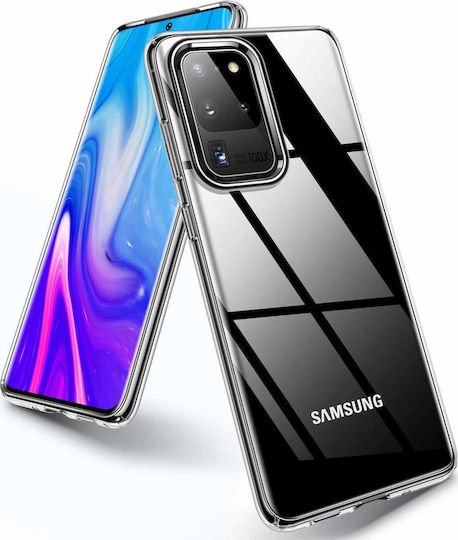 Umschlag Rückseite Silikon 0.75mm Transparent (Galaxy S20 Ultra)