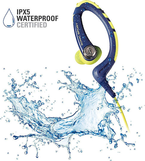 Audio Technica Слушалки за ушите В ухото ATH-Sport1 Тип Ear Hook Червен