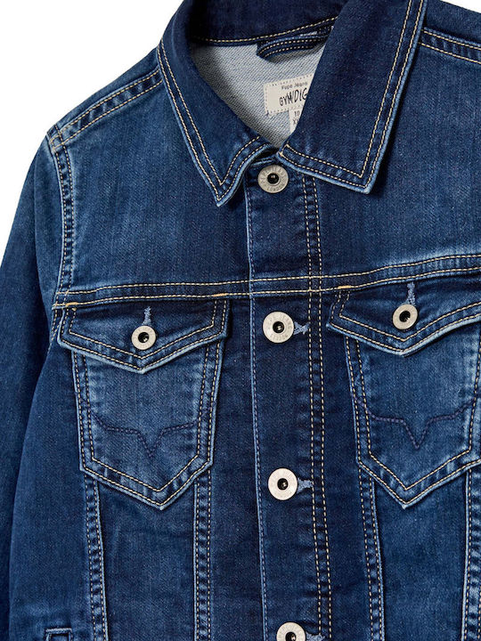 Legendäres Kinder Denim Jacke Kurze Blaue