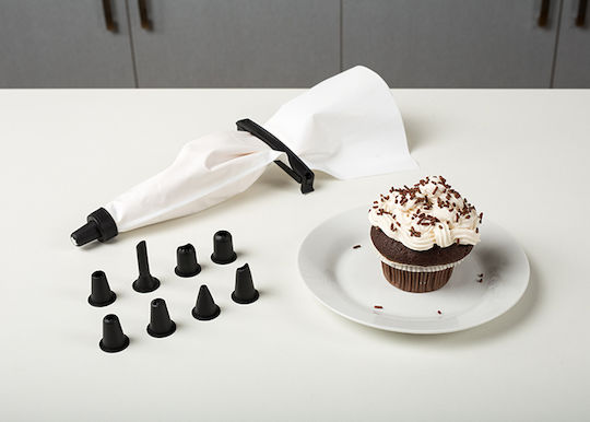 Nava Misty Silicone Pastry Bags Set 36cm 9 Pieces 10-111-099